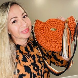 Crochet bag,Handmade,design bag.